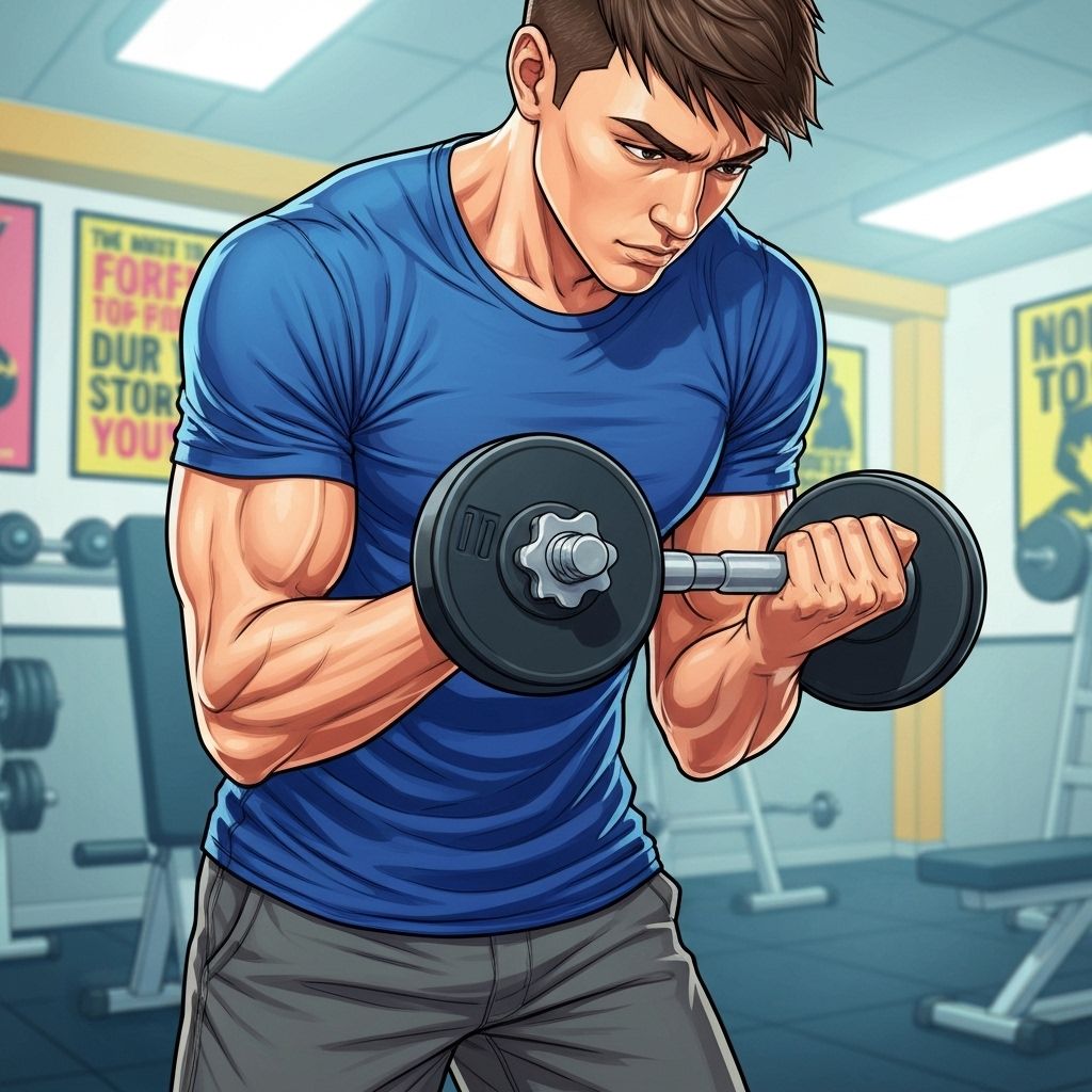 Dumbbell Curls illustration