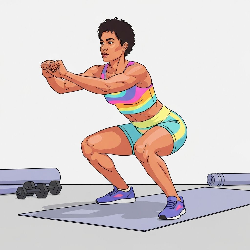 Smith Machine Squats illustration